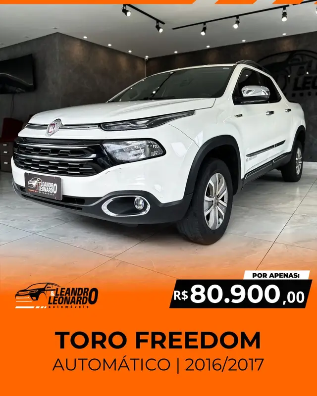 Carro Fiat Toro 2017 Freedom 1.8 AT6 4x2 (Flex)