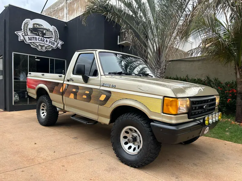 Ford F-1000 F1000 Super Serie Turbo 4x4 3.9 (Cab Simples)
