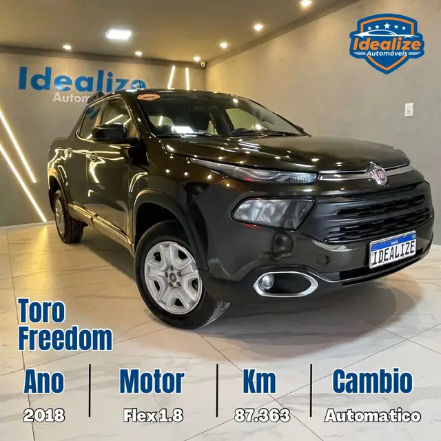 Carro Fiat Toro 2018 Freedom 1.8 AT6 4x2 (Flex)