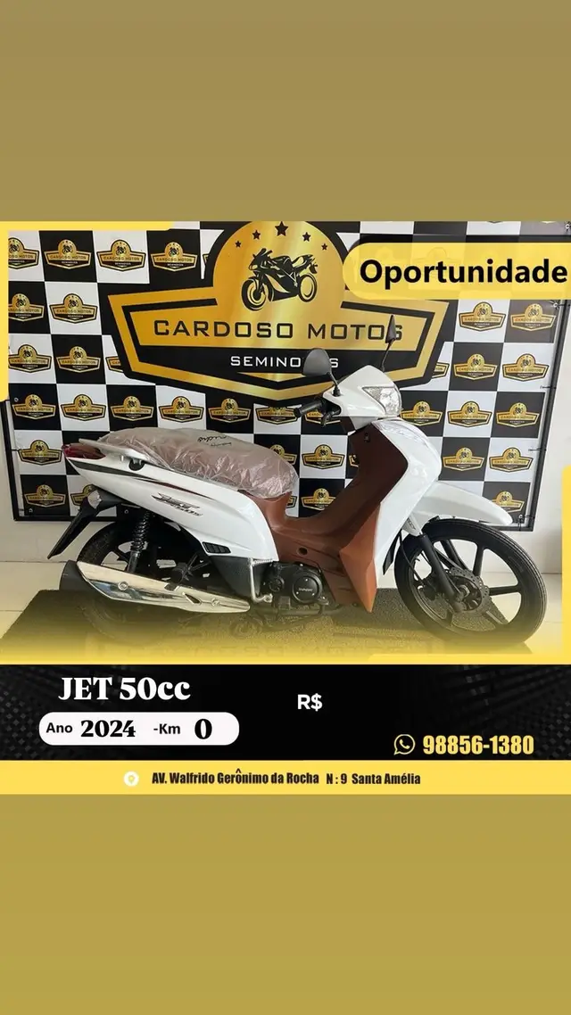 Moto Shineray JET 50S 2025 CBS