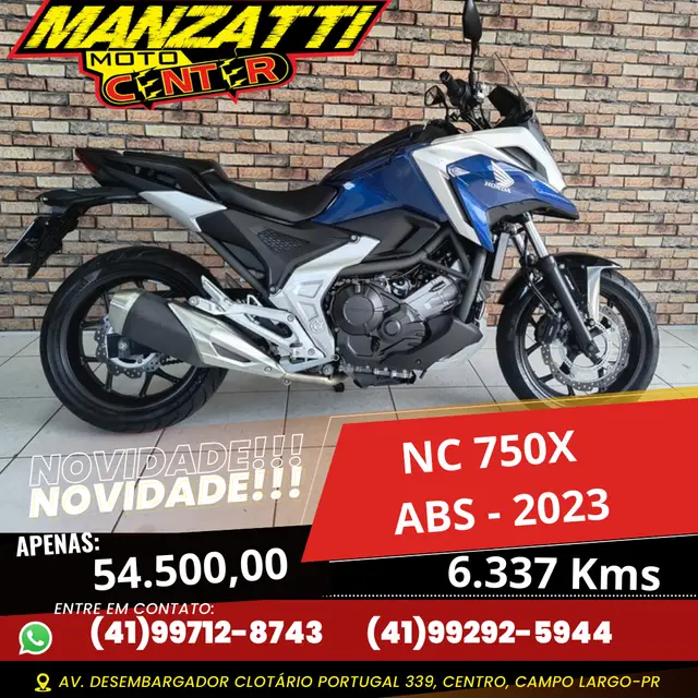 Carro Honda NC 750X 2023 STD