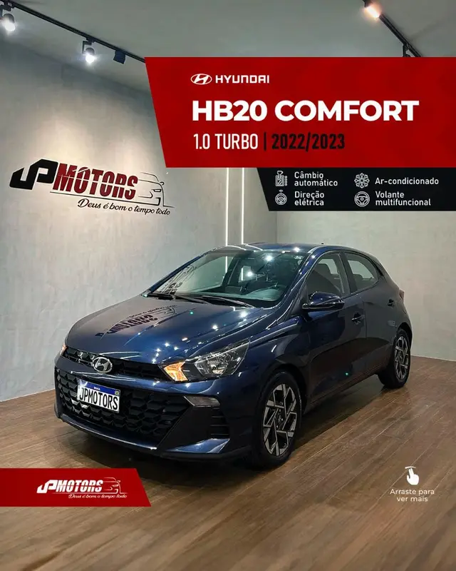 Carro Hyundai HB20 2023 Comfort 1.0 TGDI (Aut.)