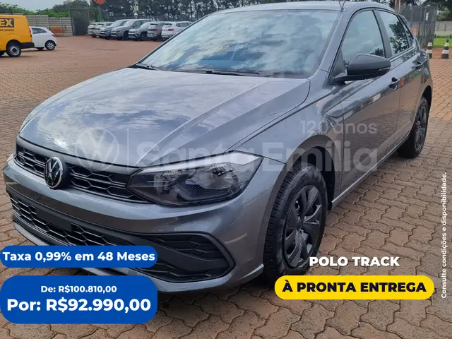 Carro Volkswagen Polo 2025 Track 1.0 Flex 12V 5p