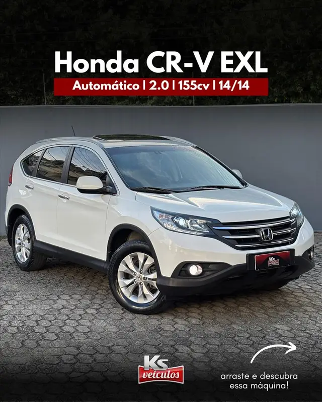 Carro Honda CR-V 2014 EXL 2.0 16v 4x4 Flexone (Aut)