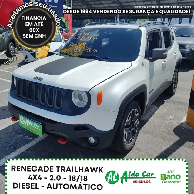 Carro Jeep Renegade 2018 Trailhawk 2.0 TDI 4x4 (Aut)