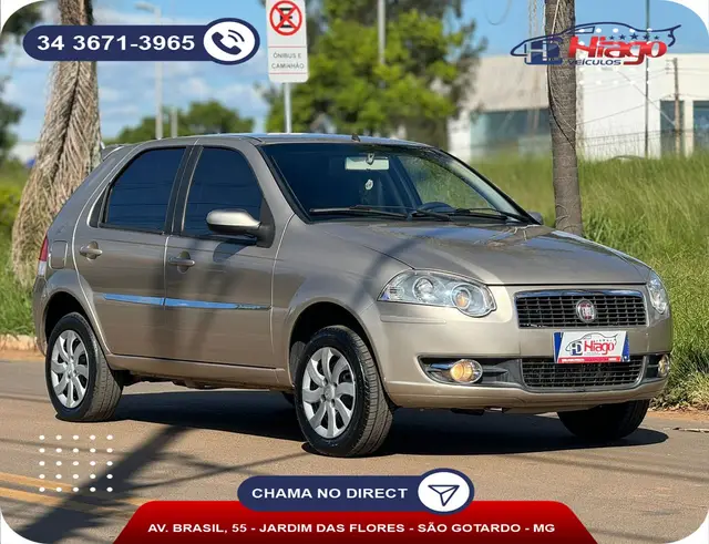 Carro Fiat Palio 2010 ELX 1.0 (Flex) 4p