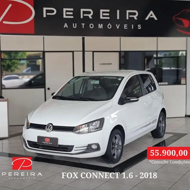 Carro Volkswagen Fox 2018 1.6 MSI Connect (Flex)
