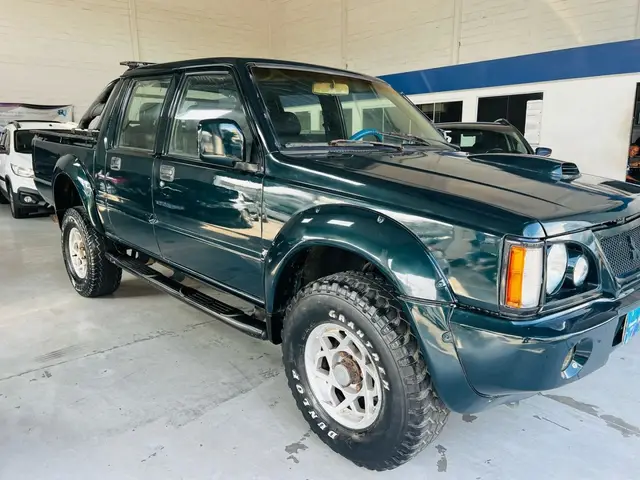 Carro Mitsubishi L200 2003 L 200 L 4x4 2.5 Turbo (cab. dupla)