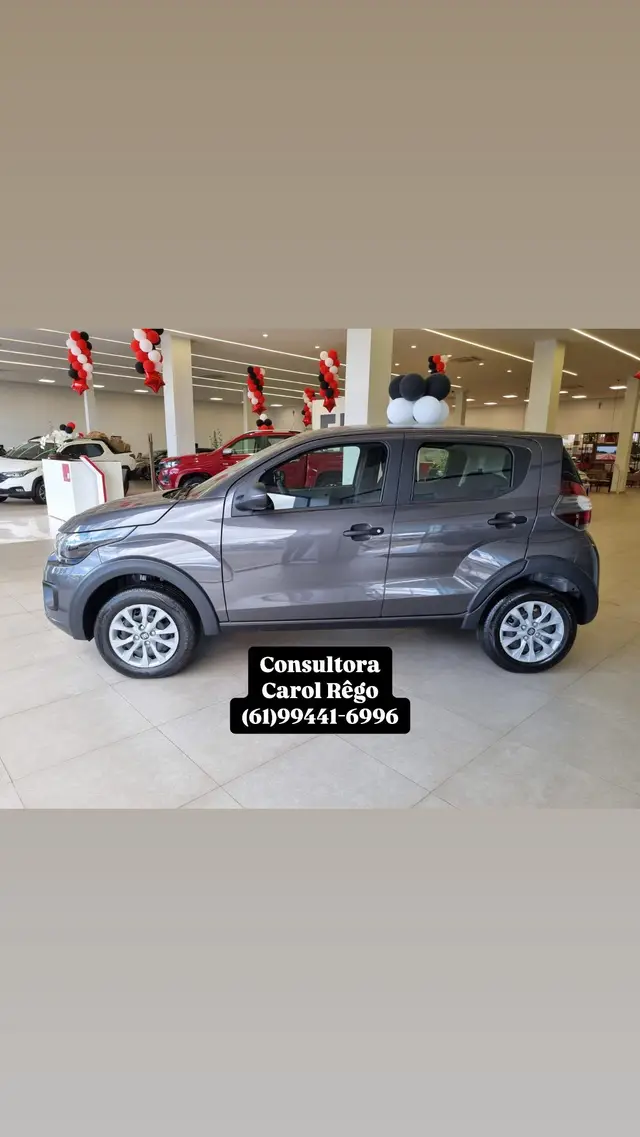 Carro Fiat Mobi 2025 Like 1.0
