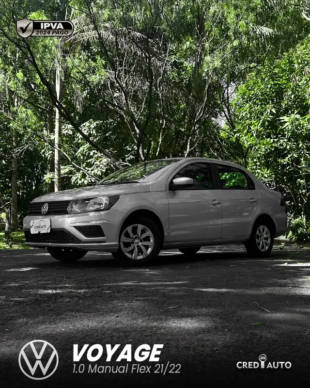 Carro Volkswagen Voyage 2022 1.0 MPI (Flex)