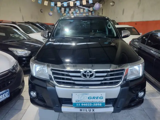 Carro Toyota Hilux Cabine Dupla 2015 Hilux 2.7 SRV CD 4x4 (Flex) (Aut)