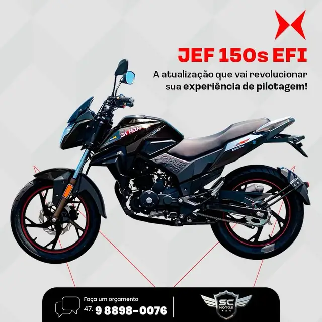 Carro Shineray JEF 150 2024 S EFI