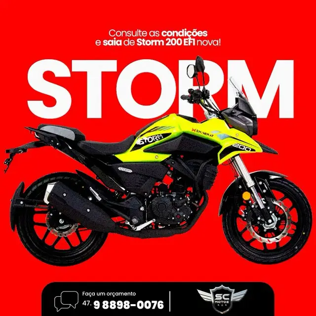 Carro Shineray Storm 200 2025 EFI