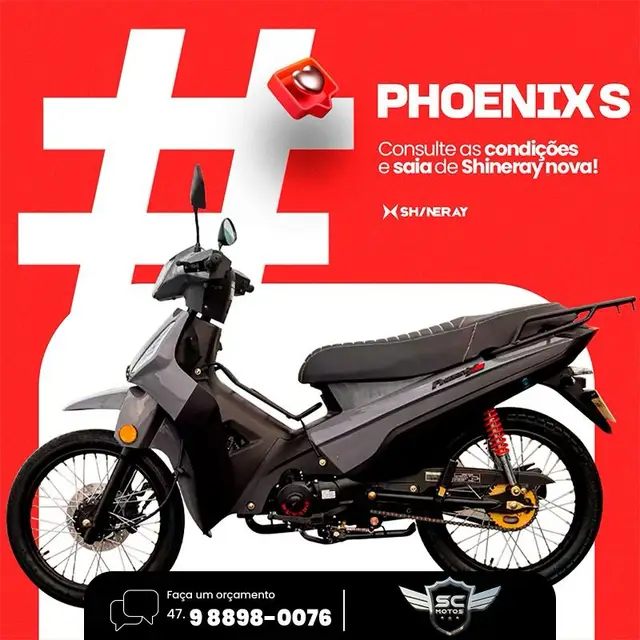 Carro Shineray Phoenix 50 2025 49 cc