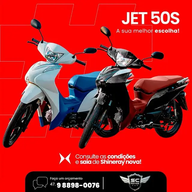 Carro Shineray JET 50S 2024 CBS