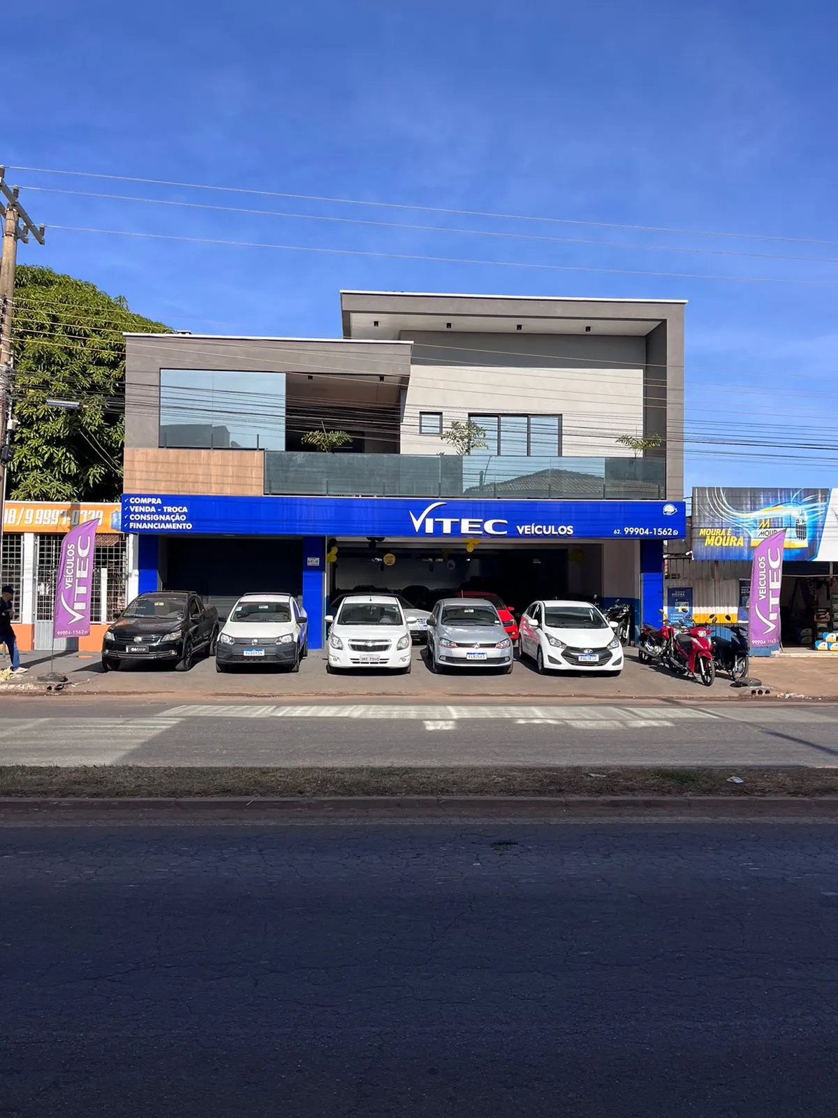Fachada da loja Vitec Comercio e Servicos Ltda - Itaberaí - GO