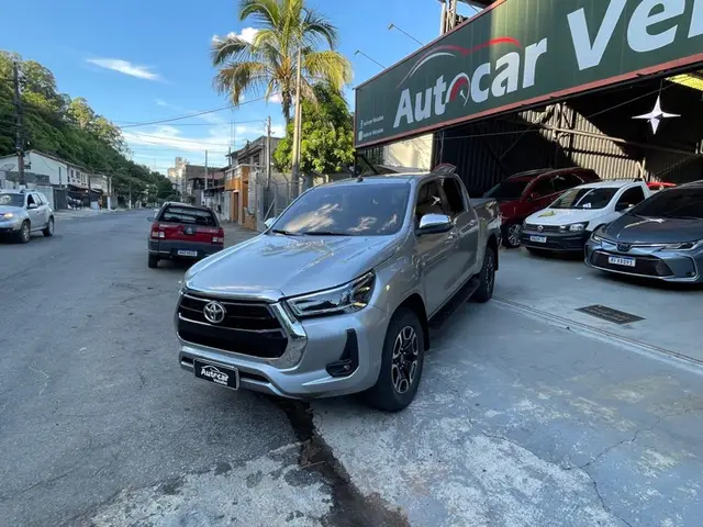 Carro Toyota Hilux Cabine Dupla 2021 SRV 2.7 CD 4x2 (Flex) (Aut)