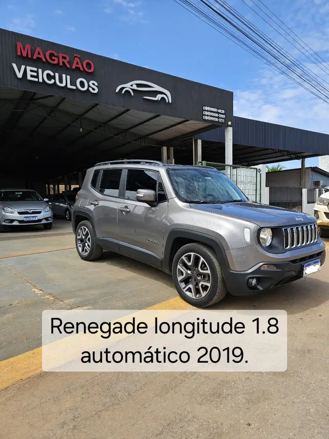 Carro Jeep Renegade 2019 Longitude 1.8 4x2 (Aut) (Flex)