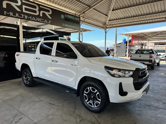 Carro Toyota Hilux Cabine Dupla 2021 STD Power Pack 2.8 TDI CD 4x4