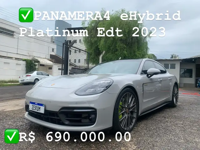 Carro Porsche Panamera 2023 Panamera 4  2.9 462cv (Híbrido)