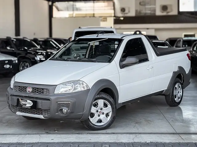 Carro Fiat Strada 2017 Hard Working 1.4 (Flex) (Cabine Simples)