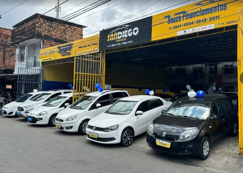 Fachada da loja Souza Auto Car - Salvador - BA