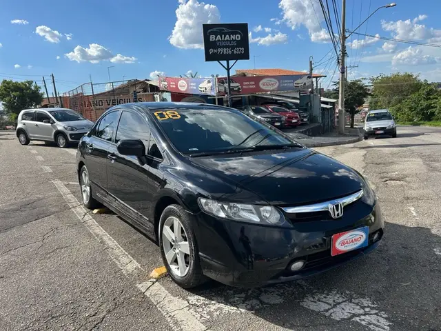 Carro Honda Civic 2008 New  LXS 1.8 16V (Flex)
