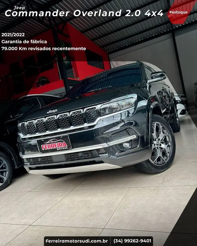 Carro Jeep Commander 2022 Overland TD380 Diesel 4x4 (Aut)