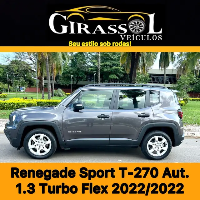 Carro Jeep Renegade 2022 Sport T270 4x2 AT6