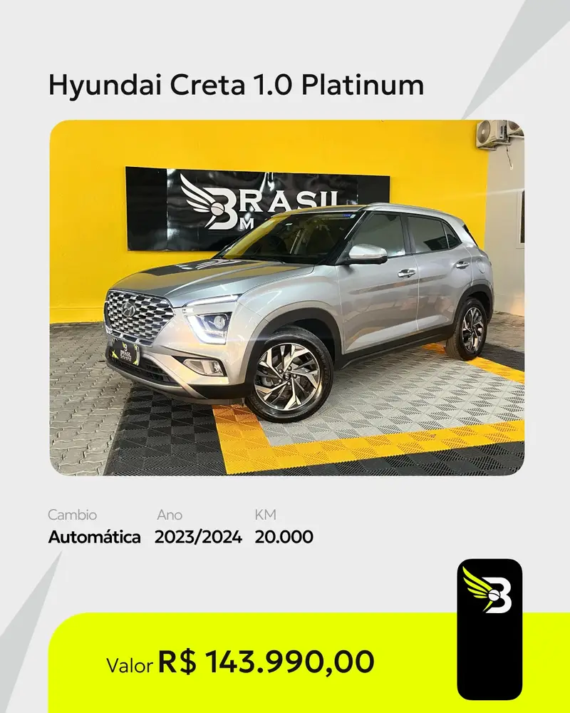 Hyundai Creta Platinum 1.0 Turbo (Aut) (Flex)