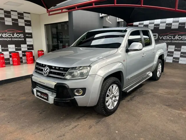 Carro Volkswagen Amarok 2012 2.0 CD 4x4 TDi Highline (Aut)