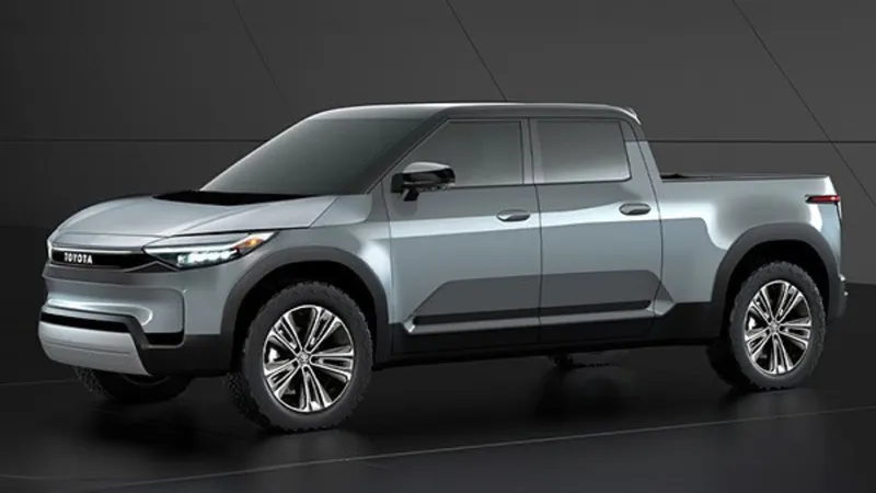 Toyota terá picape elétrica com tamanho de Fiat Toro, Tarok e Niágara
