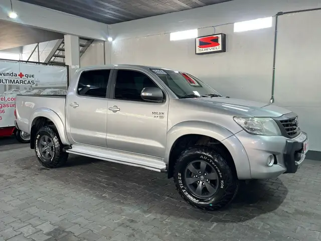 Carro Toyota Hilux Cabine Dupla 2012 Hilux 2.7 SRV CD 4x4 (Flex) (Aut)
