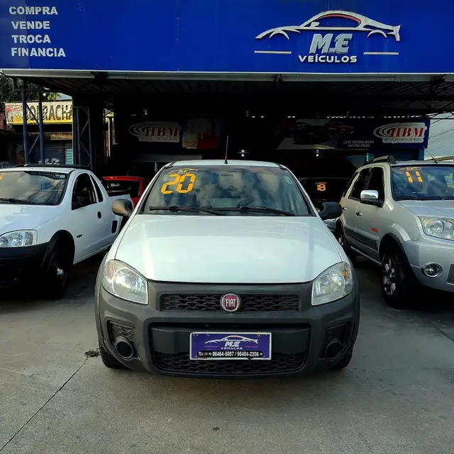 Carro Fiat Strada 2020 Hard Working 1.4 (Flex) (Cabine Simples)
