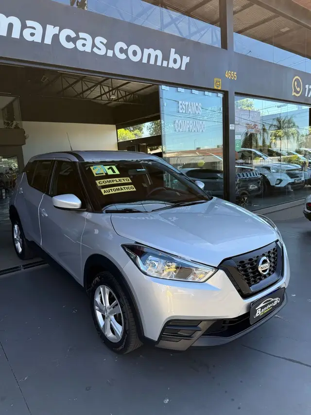 Carro Nissan Kicks 2021 1.6 Active (Aut) (Flex) (PCD)