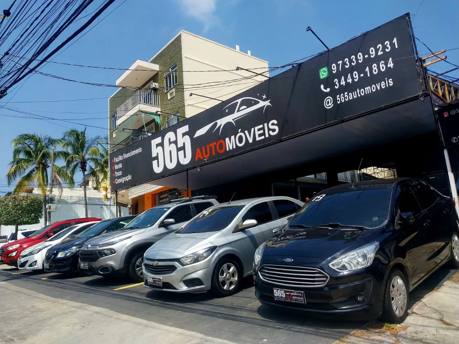 Fachada da loja RDS VEICULOS - Rio de Janeiro - RJ