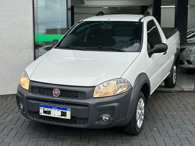 Carro Fiat Strada 2018 Hard Working 1.4 (Flex) (Cabine Simples)