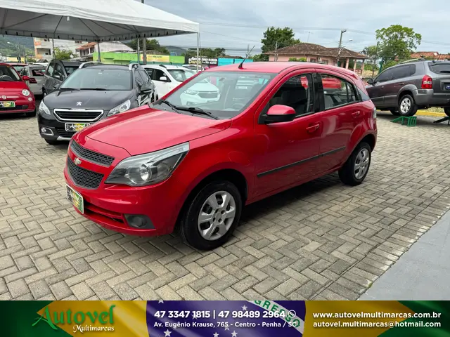 Carro Chevrolet Agile 2013 LT 1.4 8V (Flex)