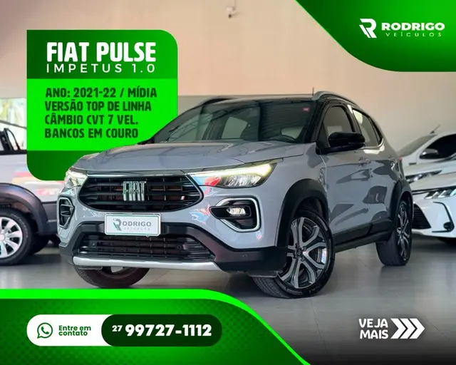 Carro Fiat Pulse 2022 Impetus 200 Turbo (flex) (aut)