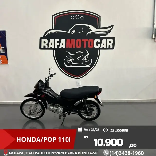 Moto Honda Pop 110i 2022 110i
