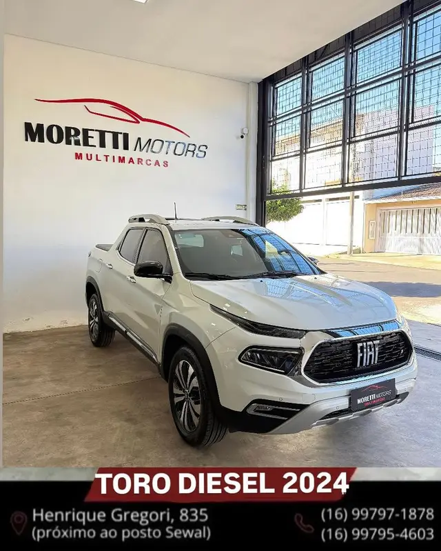 Carro Fiat Toro 2024 Volcano 2.0