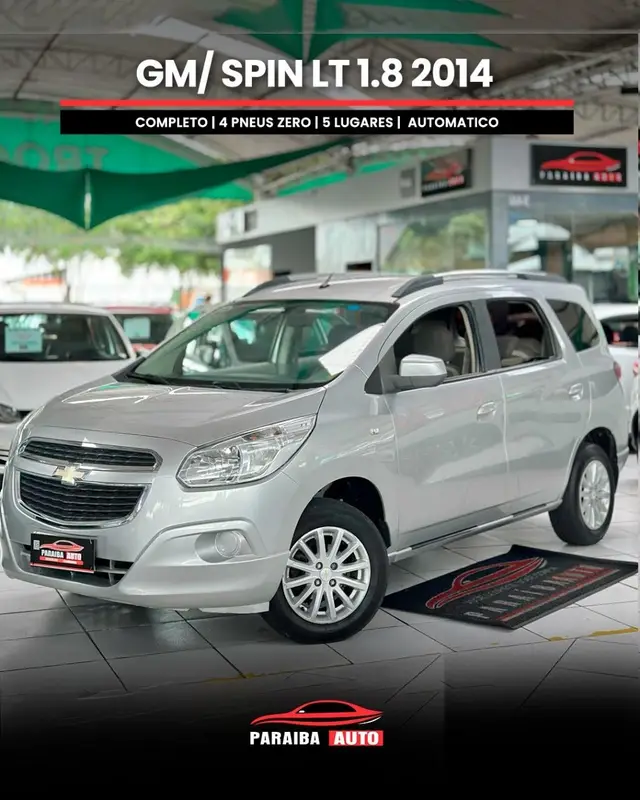 Carro Chevrolet Spin 2014 LT 5S 1.8 (Aut) (Flex)
