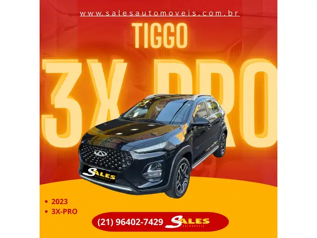 Carro CAOA Chery Tiggo 3X 2023 Pro 1.0 Turbo (Aut)
