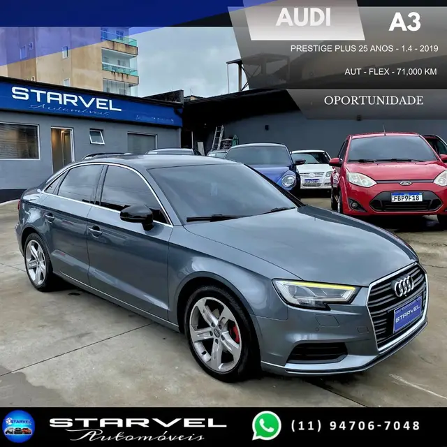 Carro Audi A3 2019 1.4 Prestige Tiptronic (Flex)
