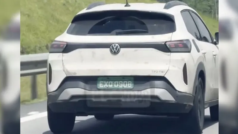 Flagra: Novo VW Tera 2026 confirma motorização de Up! contra Fiat Pulse
