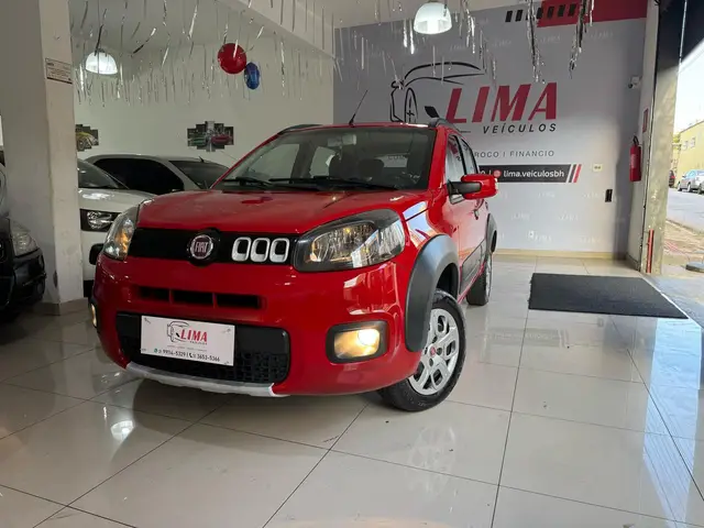 Carro Fiat Uno 2016 Way 1.0 8V (Flex) 4p