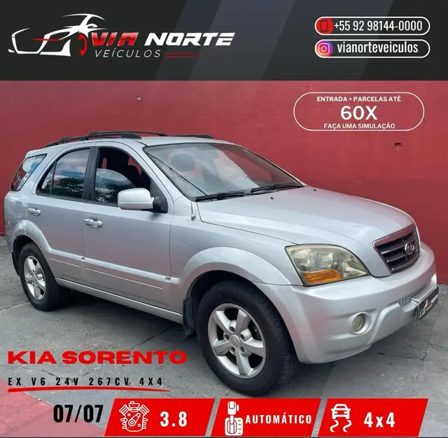 Carro Kia Sorento 2007 EX 3.8 V6 (aut)