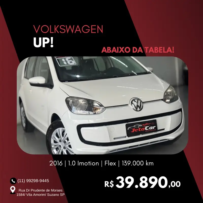 Volkswagen Up! 1.0 12v E-Flex move up! 4p