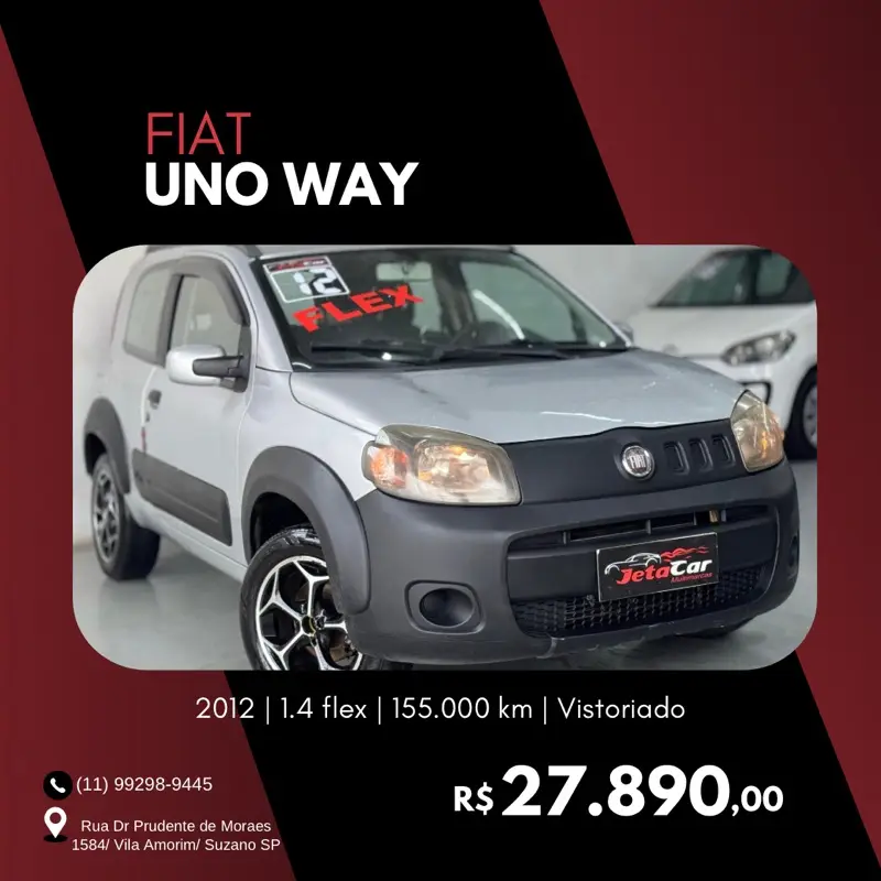 Fiat Uno Way 1.4 8V (Flex) 2p