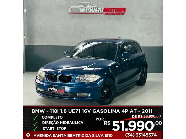 Carro BMW 118i 2011 118i Edition Sport (Aut)